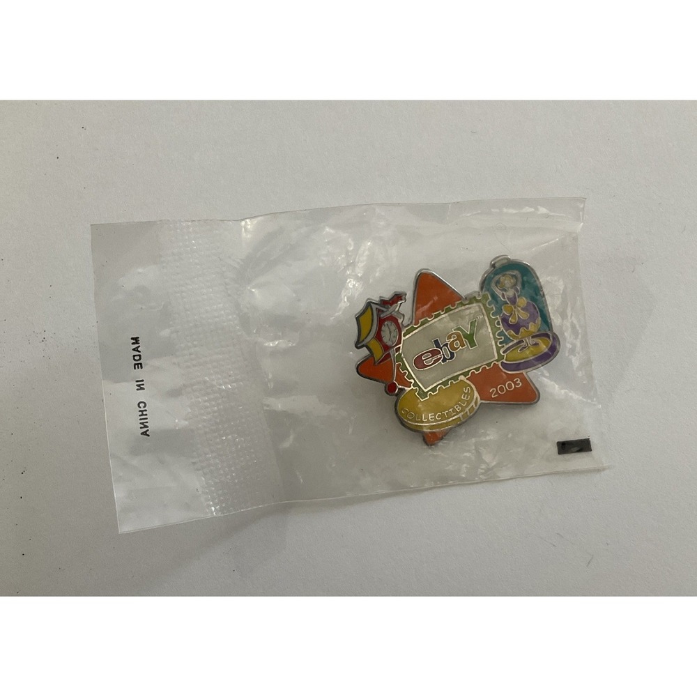 Ebay Live 2003 Collectibles Vintage Lapel Pin NEW Sealed Tech Memorabilia